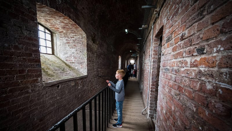 For children who are learning about Irish history in school, a visit to Spike Island is a great, educational way to help them visualise key periods from the past. Photograph: Joleen Cronin