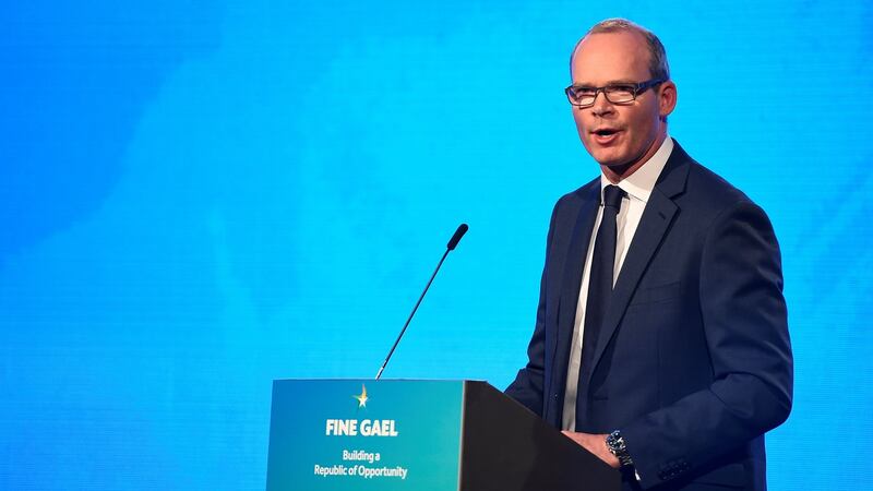 Minister for Foreign Affairs Simon Coveney said that the Ministers of today would not be thanked in the future if they did not take a strong position in the negotiations on Brexit. Photograph: Clodagh Kilcoyne/Reuters