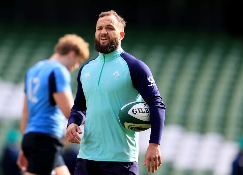 Jamison-Gibson Park: has not played in the Six Nations yet through injury. Photograph: Dan Sheridan/Inpho