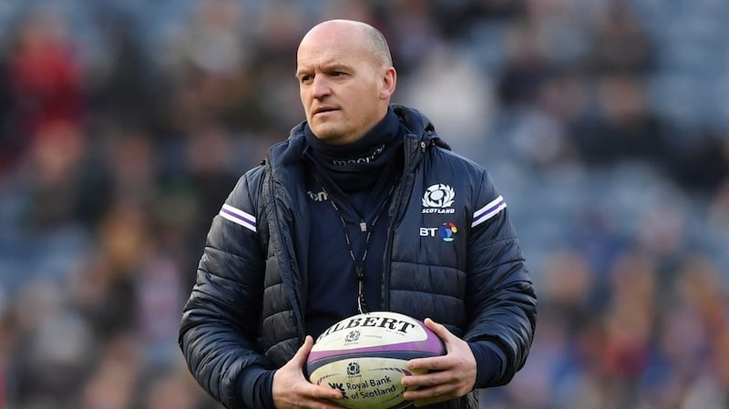 Gregor Townsend: “He knows a good player when he sees one, and he took Finn [Russell] under his wing and brought him along beautifully,” said the Scotland coach’s former team-mate Craig Chalmers. Photograph:  Shaun Botterill/Getty Images