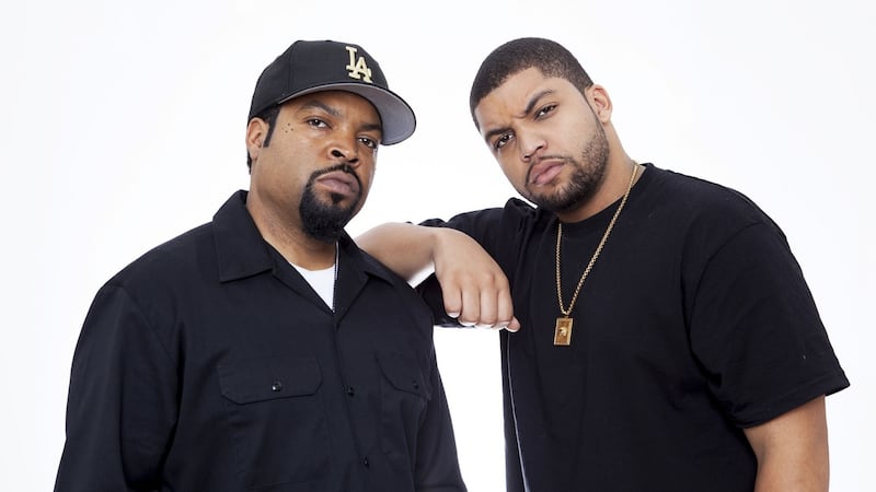 Ice Cube and O’Shea Jackson jnr. File photograph: Rebecca Cabage/Invision/AP