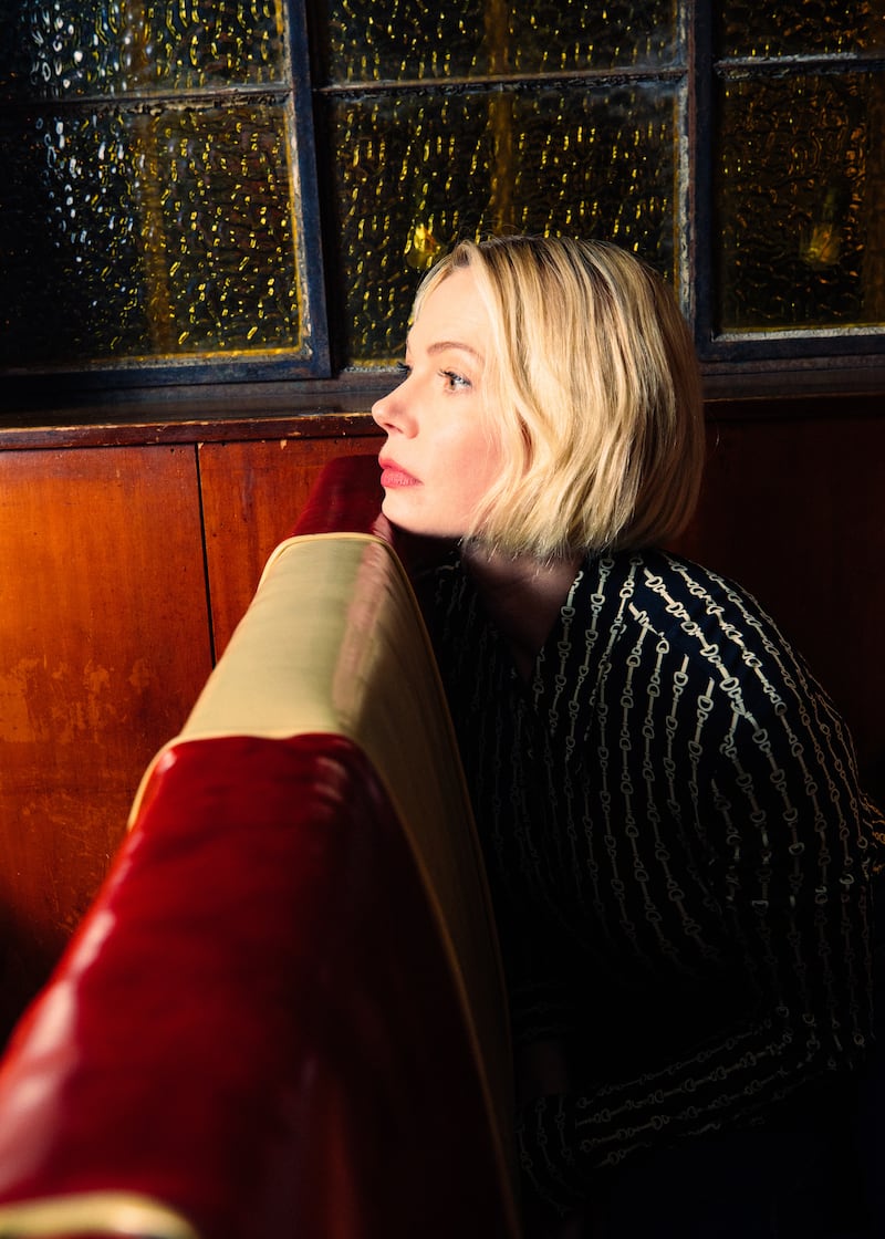 Michelle Williams: 'I’m always making lists and feeling great if I check them off.' Photograph: Sinna Nasseri/The New York Times