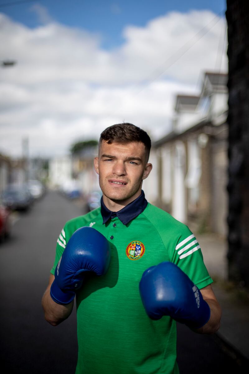 Olympian Emmet Brennan says boxing helped him through mental health struggles in his mid-teens. Photograph: Tom Honan