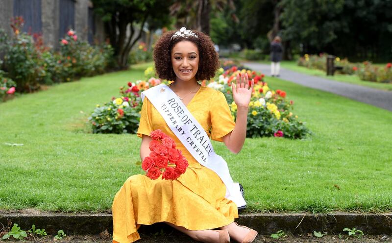 Waterford Rose Kirsten Mate Maher, the 2018 International Rose of Tralee. Photograph: Domnick Walsh