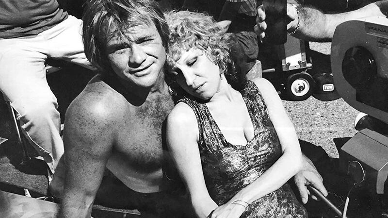 McLean and Bette Midler on the set of The Rose