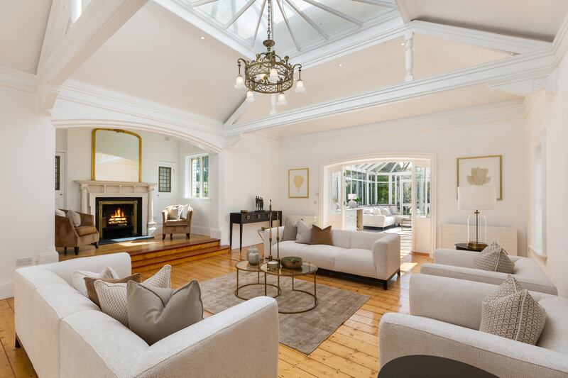 The orangery, a livingroom of more than 46sq m