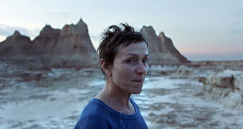 Frances McDormand in the film Nomadland. Photograph: Searchlight Pictures