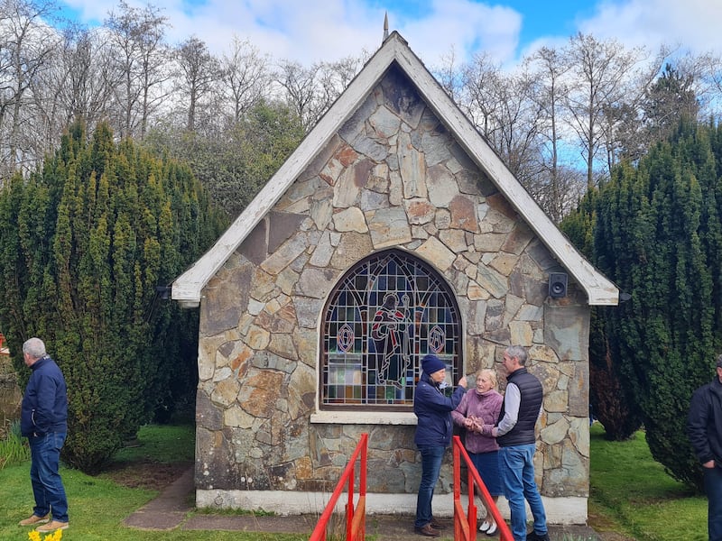 The church built by Willie Kingston on his Co Cork farm. Photograph: Barry Roche