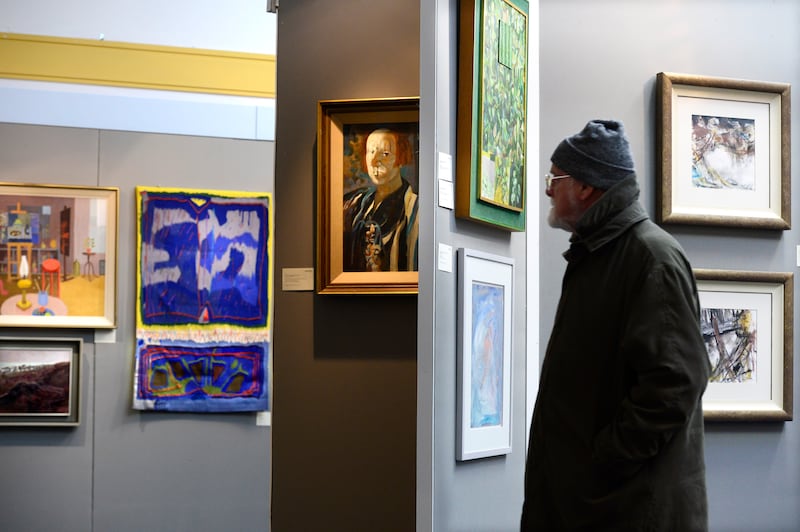 In the first year, about 850 artists gave the Irish Visual Rights Organisation authority to collect the royalty on their behalf. Ivaro collected about €240,000 in the first 20 months, but the payments soon tapered off. Photograph: Cyril Byrne