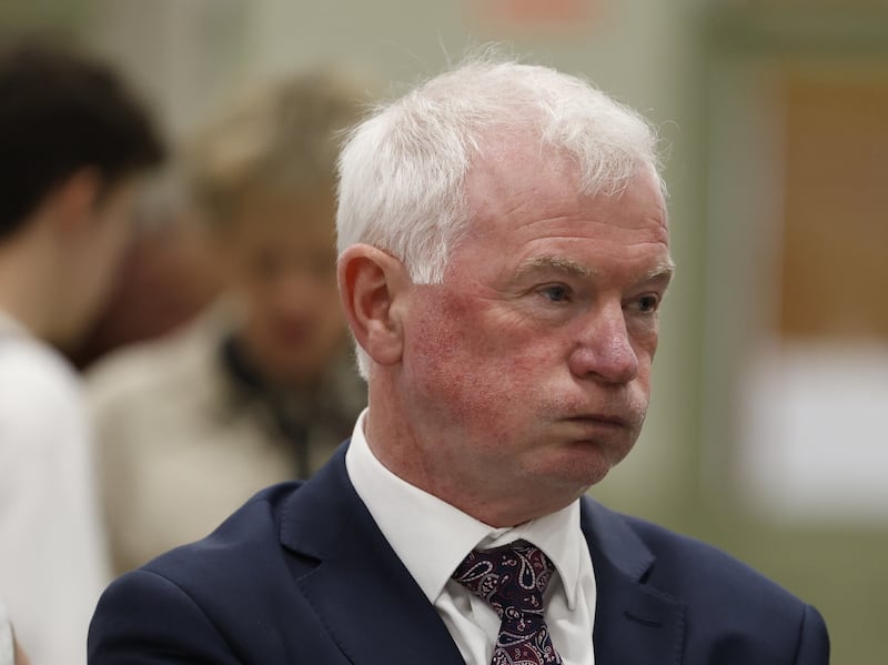 Malachy Steenson pictured at the RDS Local Council election count. Photograph: Nick Bradshaw/ The Irish Times