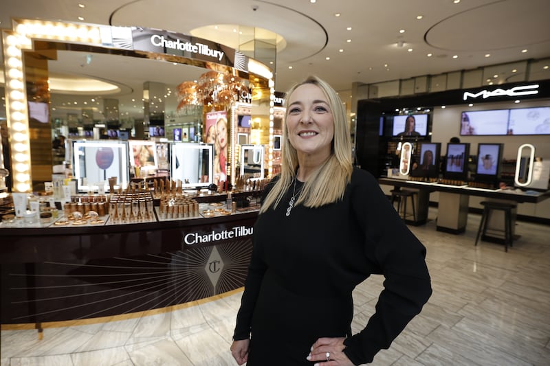 Triona McGinley, beauty director at Brown Thomas Arnotts: 'Planet Beauty has been so important to us because it makes sure that we are the destination, whether it’s online or in stores.' Photograph: Nick Bradshaw