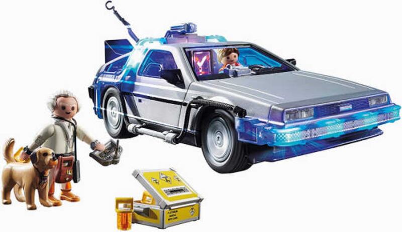 Playmobil Back to the Future DeLorean Toy,€47.99, totallytoys.ie.