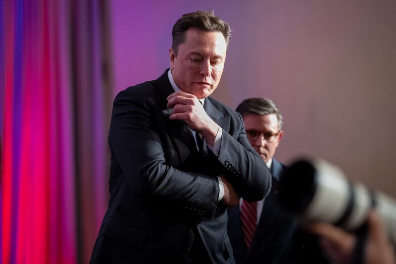 Elon Musk has been chosen by Donald Trump to oversee government efficiency. Photograph: Andrew Harnik/Getty Images