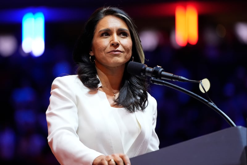 Tulsi Gabbard is named director of national intelligence. Photograph: Alex Brandon/AP