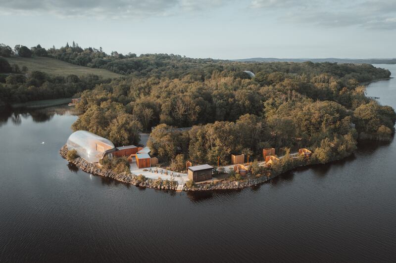 Finn Lough Resort Shoreline Spa. Photograph: Jonas Fellenstein