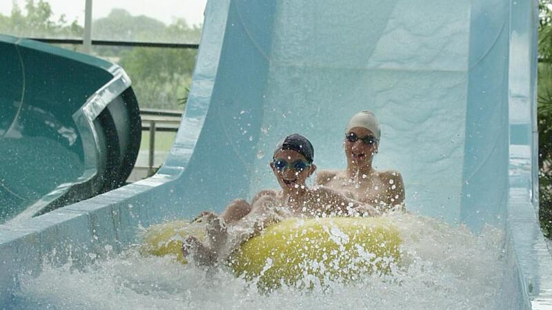 Make a splash at the National Aquatic Centre in Dublin 15. Photograph:  Brenda Fitzsimons