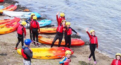 By the water at Carlingford Adventure Centre