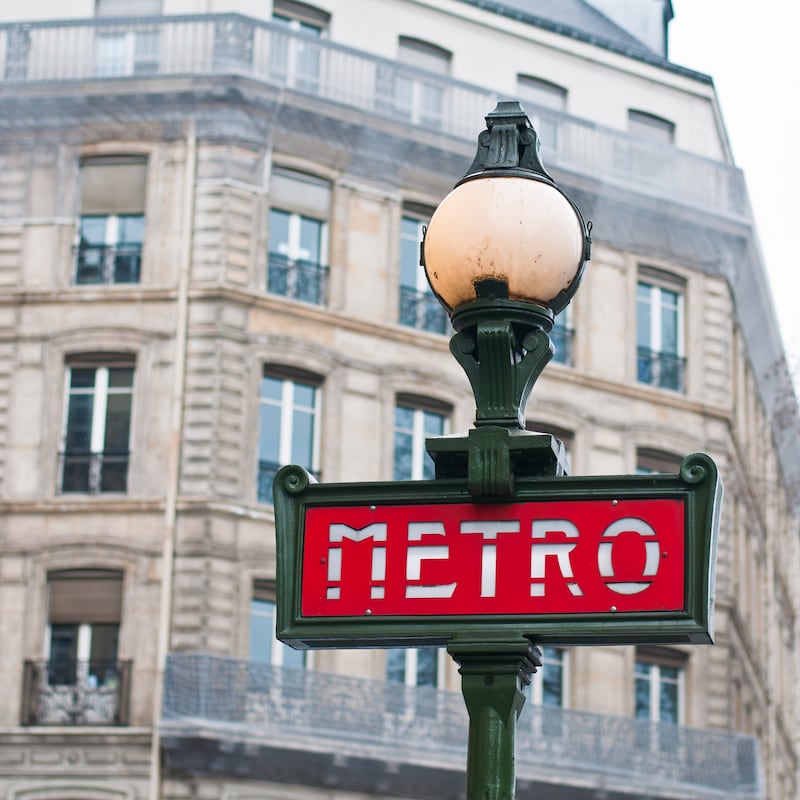 The metro is the easiest way to get around Paris – and the cheapest way to use it is with the unlimited use Navigo Découverte card. Photograph: iStock