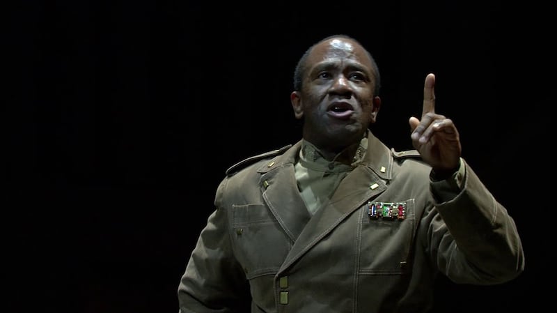 Lucian Msamati in Othello