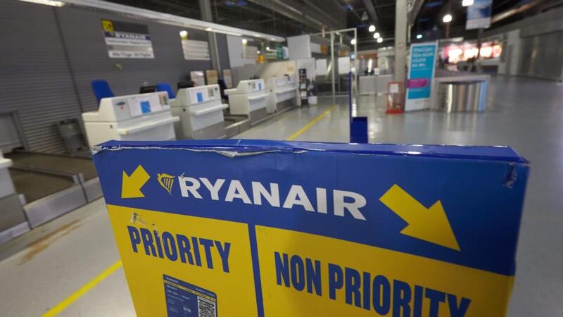 The pilots’ union has also warned that a threat of redundancies at Ryanair’s Dublin Airport base has complicated the dispute. Photograph: Thomas Frey/AFP/Getty Images