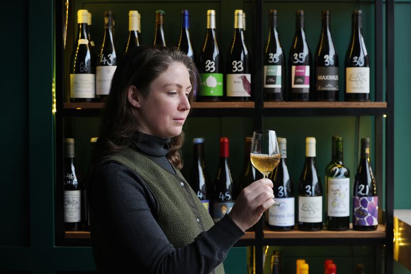 Katie Seward, sommelier, at Franks on Camden Street in Dublin. Photograph: Alan Betson

