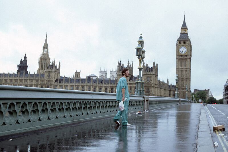 Cillian Murphy in 28 Days Later. Photograph: Sundance/WireImage