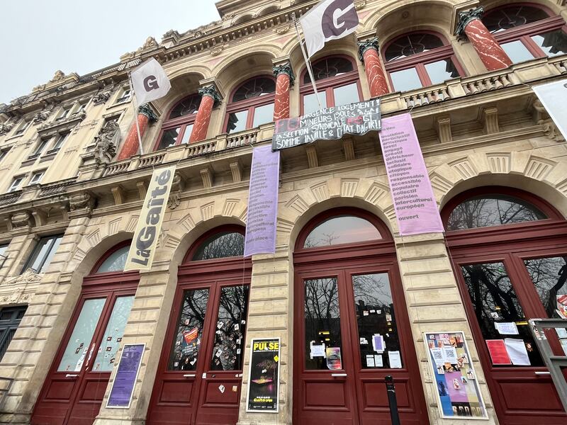 The Gaité Lyrique theatre in Paris. Photograph: Jack Power