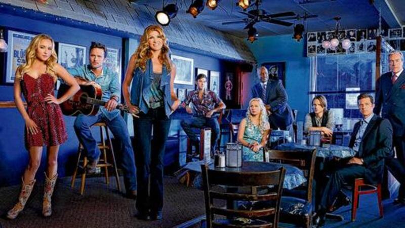 The cast of Nashville.