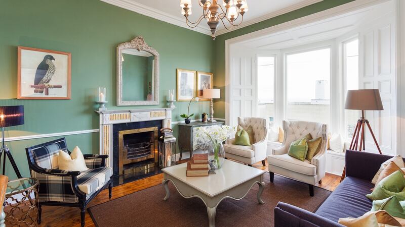 St Anne’s, Coliemore Road, Dalkey, Co Dublin: period details and stunning sea views.