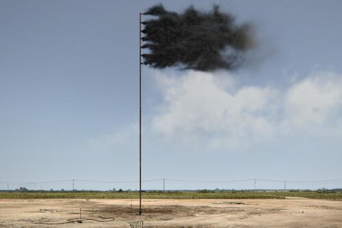 John Gerrard on sculpting smoke, false flags and how it all comes down to petroleum