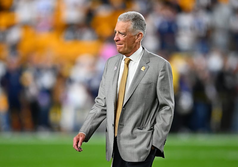 Pittsburgh Steelers owner Art Rooney II: 'We are thrilled to be part of this historic event to represent Pittsburgh in a game that brings the NFL to the great sports fans in Ireland.'  Photograph: Joe Sargent/Getty Images