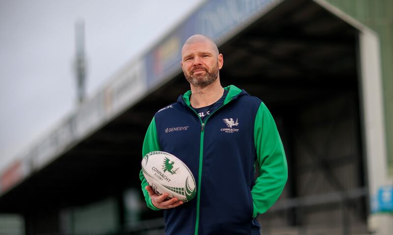 Pete Wilkins: Has signed a three-year deal with Connacht. 'The bottom line is we need to win this weekend.' Photograph: James Crombie/Inpho 