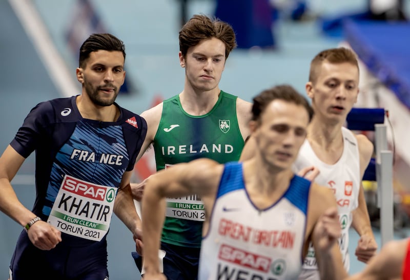 European Athletics Indoor Championships in Poland. Photograph: Morgan Treacy/Inpho