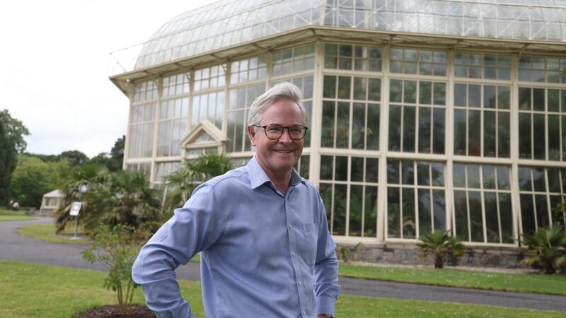 Dr Matthew Jebb, director of the National Botanic Gardens: “Who is going to feed our great grandchildren? Will it be clever lawyers or accountants? No, it will be plant scientists. It will be agronomists, people who know about the growing of plants, diversifying new crops, knowing how to get the best yield from land.” Photograph:  Bryan O’Brien