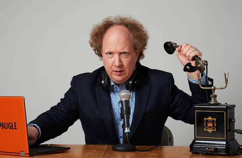 Andy Zaltzman brings The Bugle podcast to Dublin