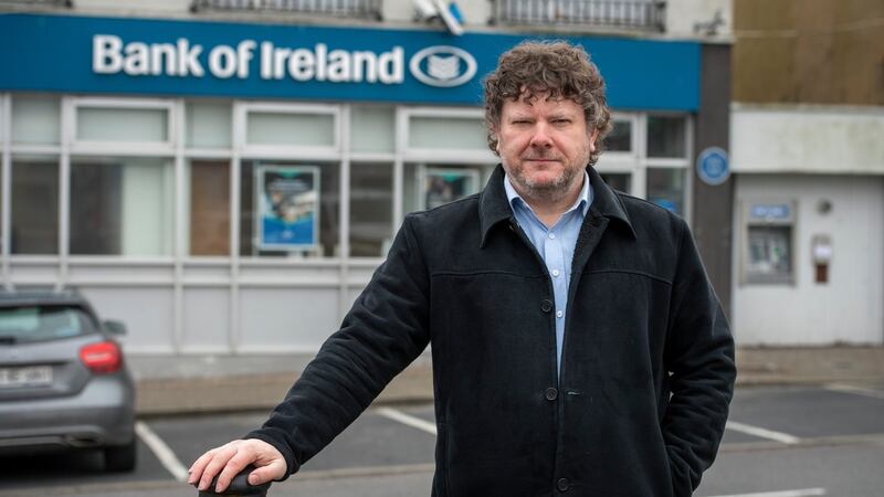 Maurice O’Connell, a business consultant and head of Abbeyfeale community council, says empty bank buildings should be given over to communities. Photograph: Domnick Walsh