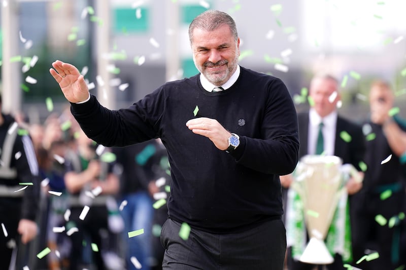 Ange Postecoglou: 'When a pilot lands a plane he knows what he’s doing, you’re not making that up as you go along. I like to think after 26 years I know what I’m doing.' Photograph: Jane Barlow/PA Wire