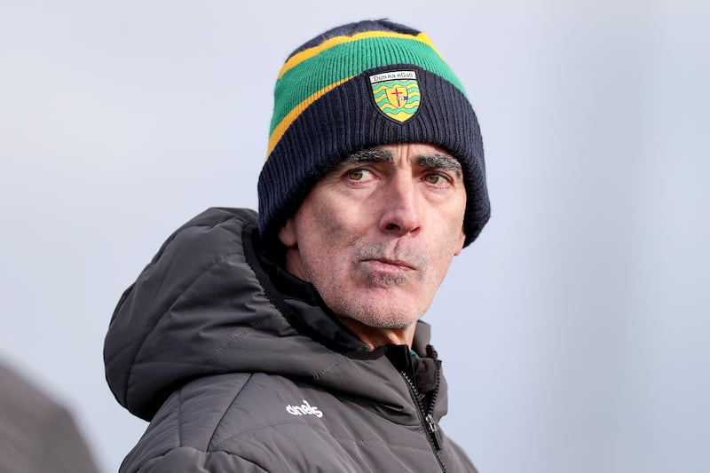 Donegal manager Jim McGuinness. Photograph: Laszlo Geczo/Inpho