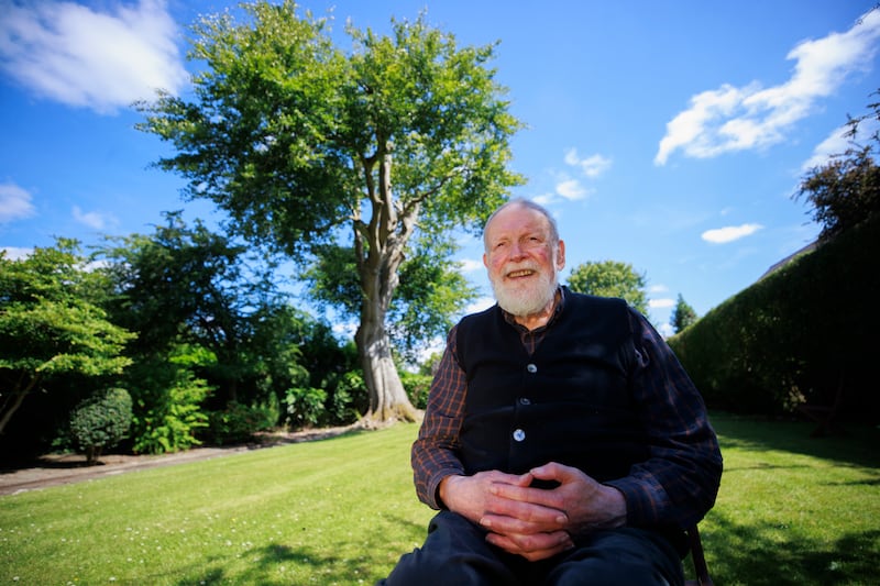 June 2024 The poet Michael Longley photographed at home in Belfast. Photos: Liam McBurney