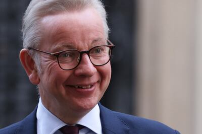 Michael Gove, UK secretary of state for 'levelling up', granted planning permission for the new mine. Photograph: Dan Kitwood/Getty Images