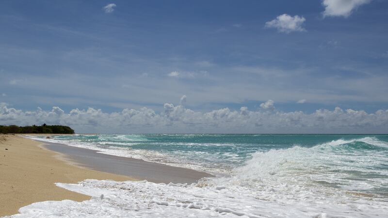 4. The real Sandy Point National Wildlife Refuge at St Croix, US Virgin islands.