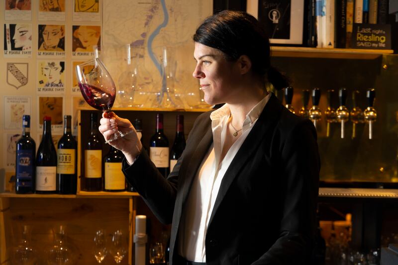 Morgan VanderKamer of Union Wine Bar, Waterford city. Photograph: Patrick Browne