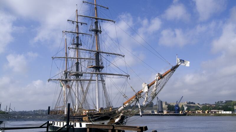 The Dunbrody Famine Ship in New Ross.