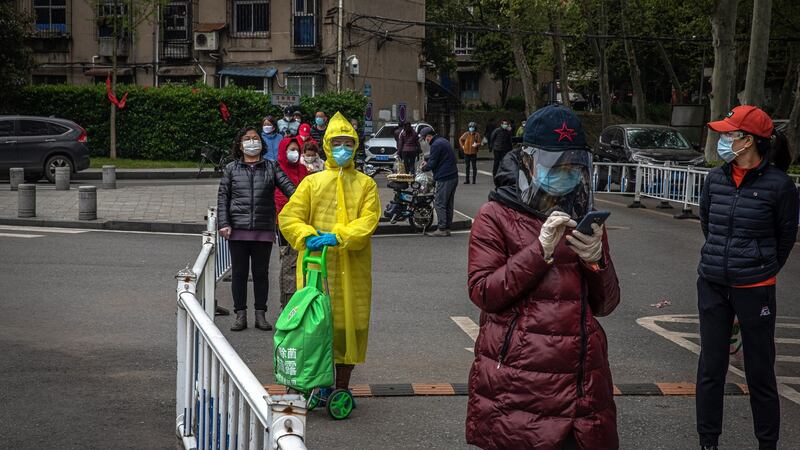 Full normality can’t resume until there is a vaccine. Photograph: Roman Pilipey/EPA