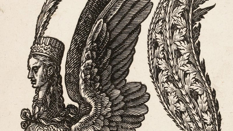 The harpy, a woodcut print by Melchior Lorch, 1582. Photograph: British Museum