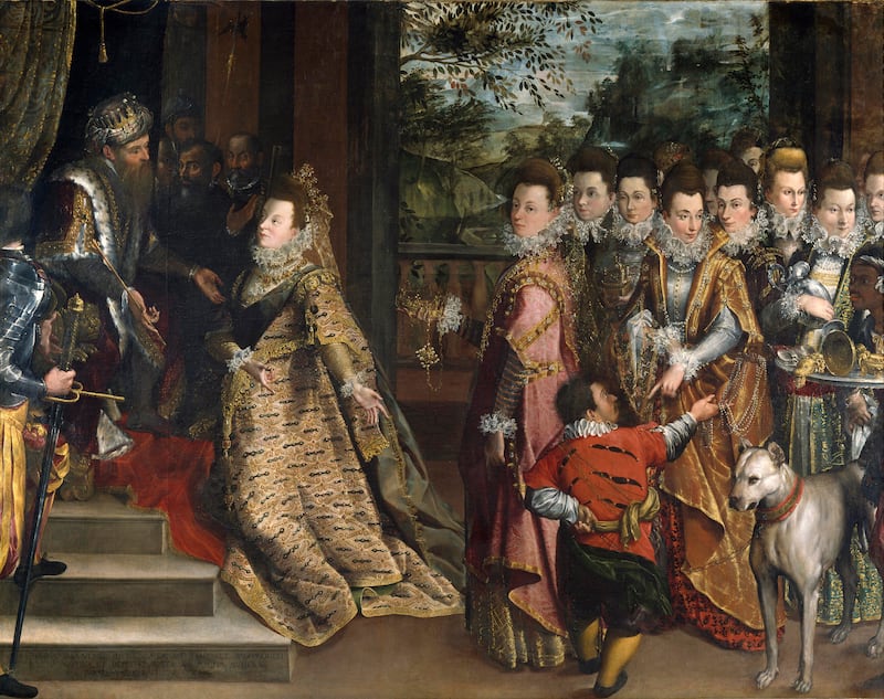 Lavinia Fontana's The Visit of the Queen of Sheba to King Solomon. Photograph: © National Gallery of Ireland