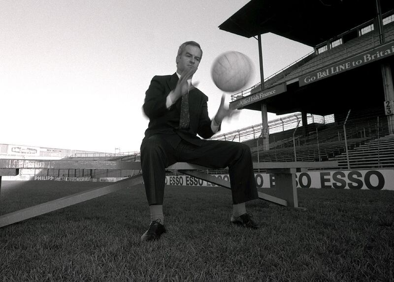 Tony Hanahoe: a pivotal figure in the great Dublin team of the 1970s. He was player-manager for the 1977 All-Ireland success. Photograph: Billy Stickland/Inpho 