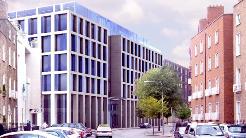 The planned €35-million, seven-storey block to be built by Clancourt Developments that will serve as Arthur Cox’s headquarters