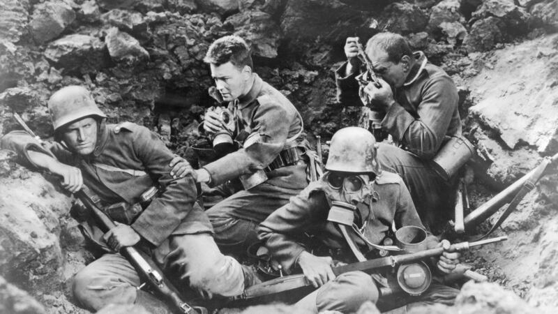 All Quiet on the Western Front: from the film of the novel by Erich Maria Remarque. Photograph: Ullstein Bild via Getty