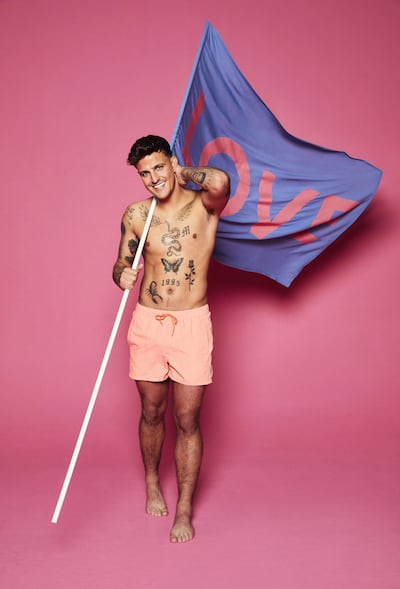 Love Island: Luca Bish. Photograph: Lift Entertainment/ITV